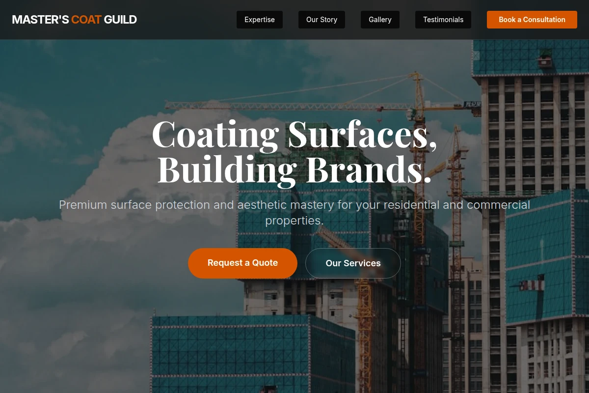 Dropcloth Construction