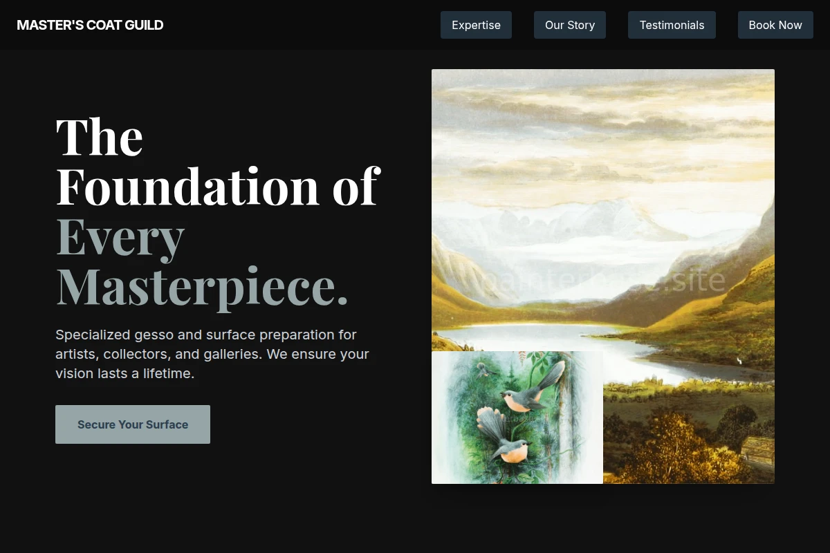 Gesso Painting